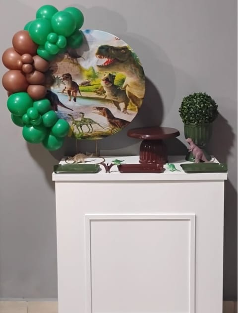 Decoração no tema Dinossauros