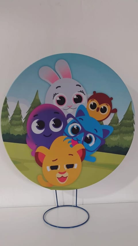 Decoração no tema Bolofofos
