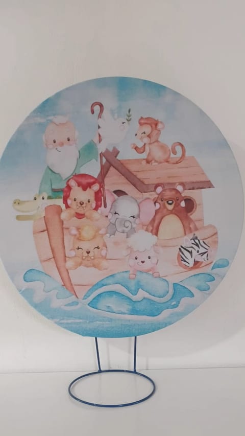 Decoração no tema Arca de Noé