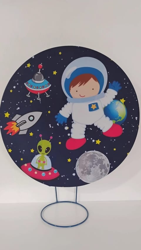 Decoração no tema Astronauta Infantil
