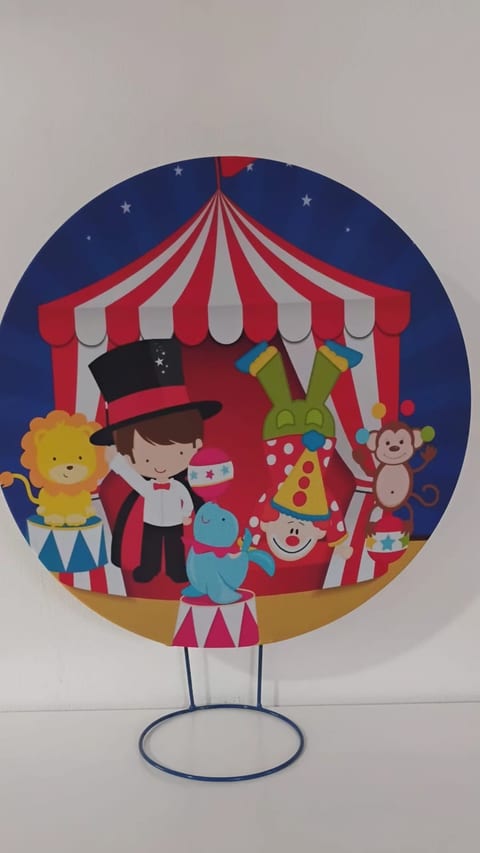 Decoração no tema Circo