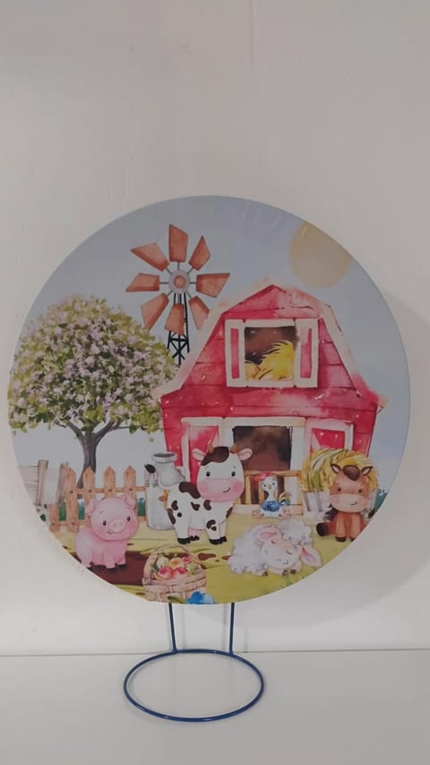 Decoração no tema Fazendinha