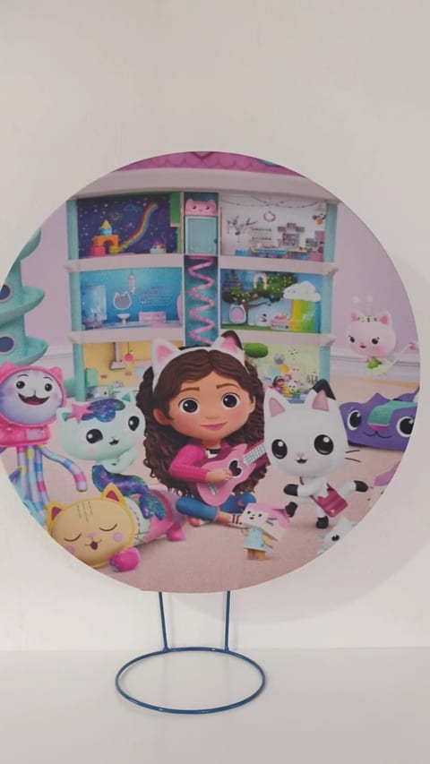 Decoração no tema A Casa Mágica da Gabby