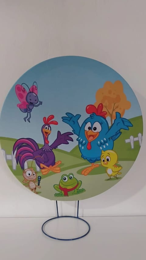 Decoração no tema Galinha Pintadinha