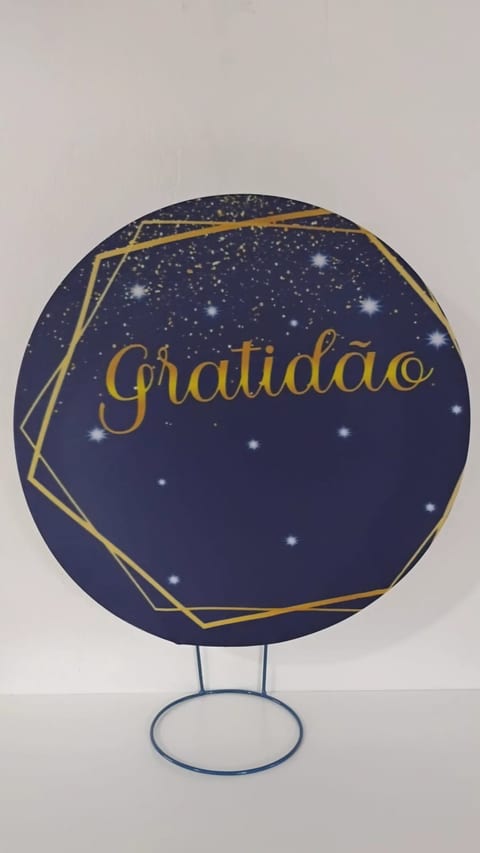 Decoração no tema Gratidão