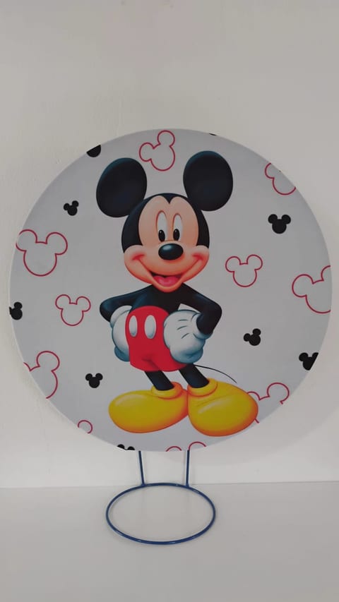 Decoração no tema Mickey Mouse