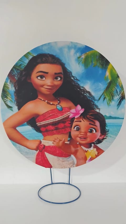 Decoração no tema Moana