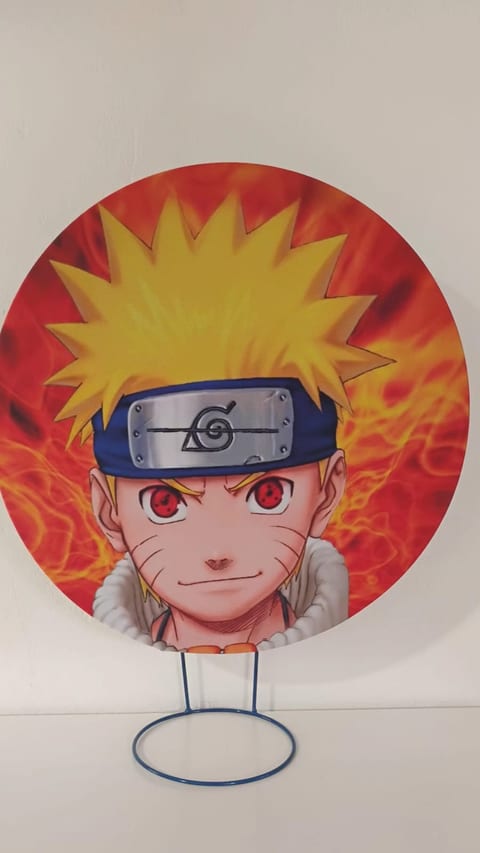 Decoração no tema Naruto