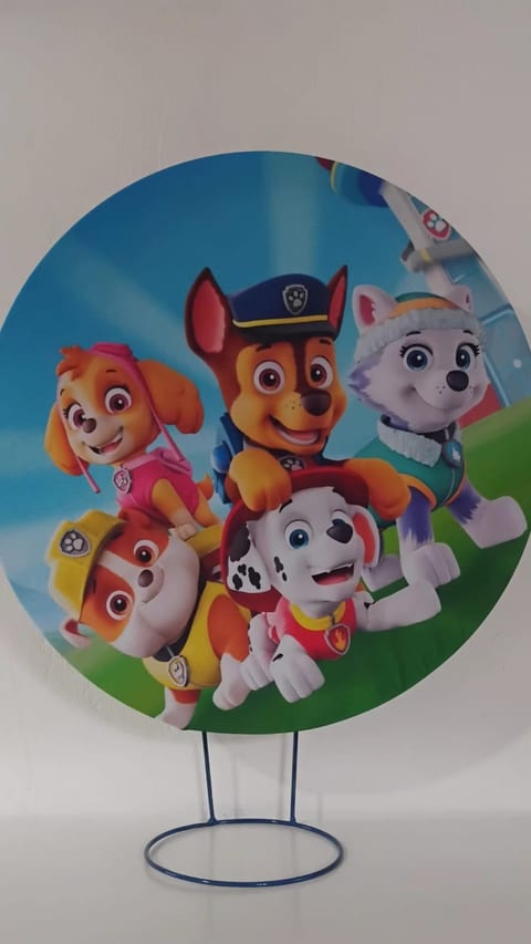 Decoração no tema Patrulha Canina