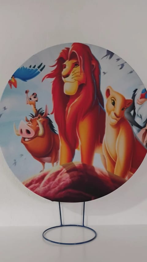 Decoração no tema O Rei Leão