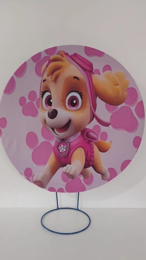 Decoração no tema Skye – Patrulha Canina