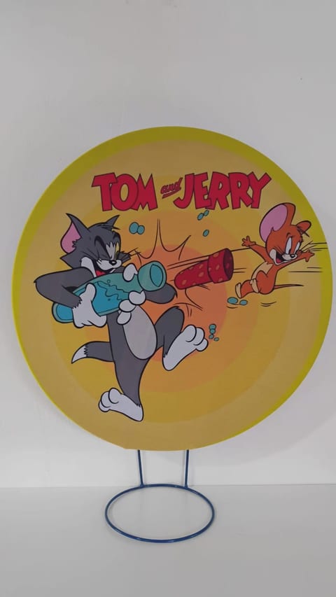 Decoração no tema Tom e Jerry